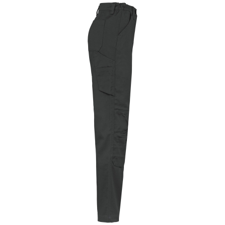 Pantalon de travail multipoches femme Gris – WK. Designed To Work – vue 3