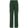 Pantalon de travail multipoches femme Vert WK. Designed To Work