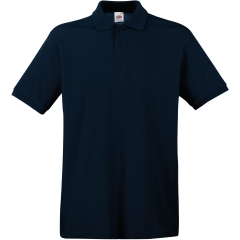 Polo Premium Marine Fruit of the Loom – 180 g/m² Coton Piqué