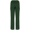 Pantalon de travail multipoches femme Vert WK. Designed To Work – vue 2