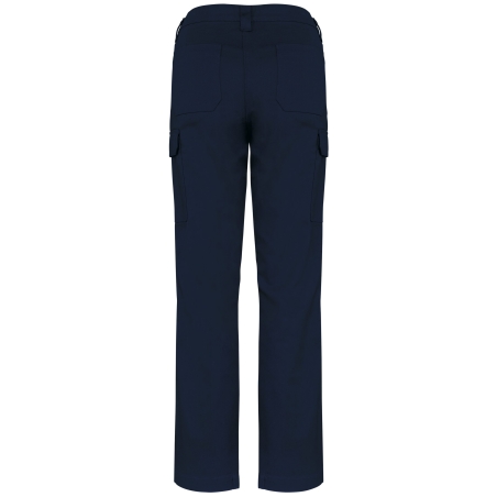 Pantalon de travail multipoches femme Marine – WK. Designed To Work – vue 2