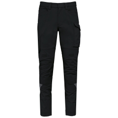 Pantalon de travail stretch multipoches noir WK. Designed To Work (WK746)