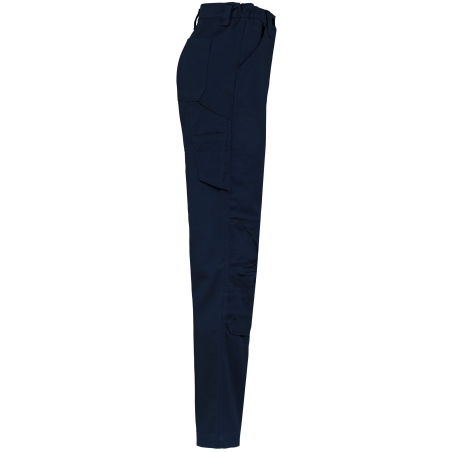 Pantalon de travail multipoches femme Marine – WK. Designed To Work – vue 3