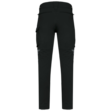 Pantalon de travail stretch multipoches noir WK. Designed To Work (WK746) – vue 2
