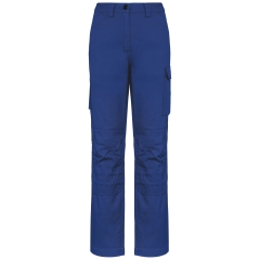 Pantalon de travail multipoches femme Bleu Royal – WK. Designed To Work
