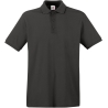 Polo Premium Fruit of the Loom Gris (Light Graphite) – 180 g/m²