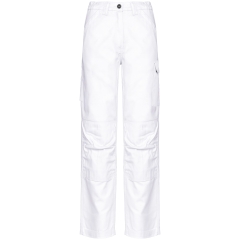 Pantalon de travail multipoches femme WK. Designed To Work – Blanc