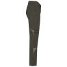 Pantalon stretch recyclé multipoches Dark Khaki WK. Designed To Work – vue 3