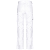 Pantalon de travail multipoches femme WK. Designed To Work – Blanc – vue 2