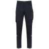 Pantalon stretch recyclé multipoches Marine – WK. Designed To Work