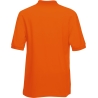 Polo Premium Orange Fruit of the Loom – Vêtement de travail personnalisé – vue 2