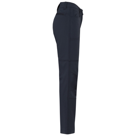 Pantalon de travail recyclé stretch marine femme – WK. Designed To Work – vue 3