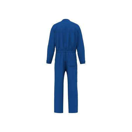 Combinaison de travail double zip Bleu Royal WK. Designed To Work – vue 2