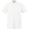 Polo Premium Blanc Fruit of the Loom – 180 g/m² Coton OEKO-TEX®