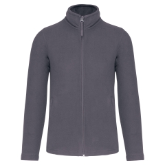 Veste micropolaire zippée homme Gris convoy – WK. Designed To Work
