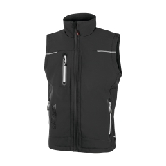 Gilet Softshell Homme Universe Gris Asphalt Grey – U-Power