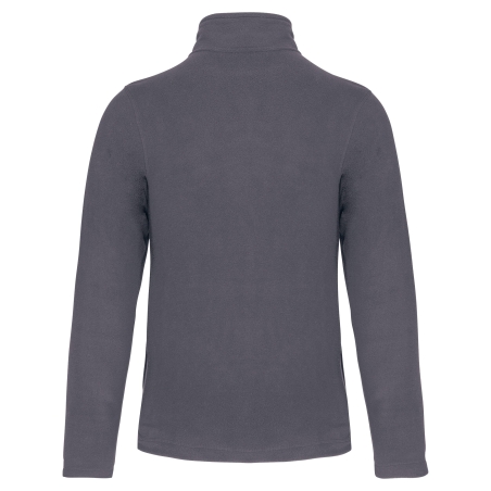 Veste micropolaire zippée homme Gris convoy – WK. Designed To Work – vue 2