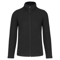 Veste micropolaire zippée homme Gris foncé – WK. Designed To Work