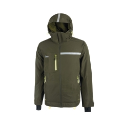 Veste de travail matelassée graphène Wink Vert U-Power