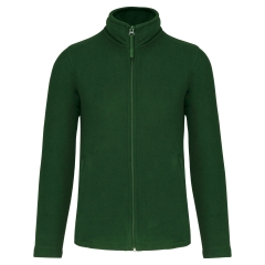 Veste micropolaire zippée homme Vert Forest Green – WK. Designed To Work