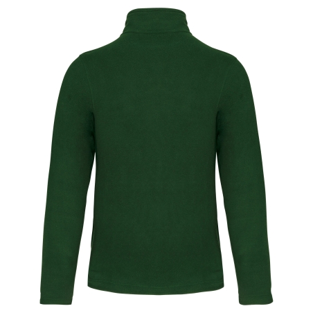 Veste micropolaire zippée homme Vert Forest Green – WK. Designed To Work – vue 2