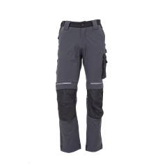 Pantalon de travail Atom homme Gris U-Power – Coupe Slim Stretch