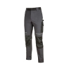 Pantalon de travail Atom homme Gris U-Power – Coupe Slim Stretch – vue 4