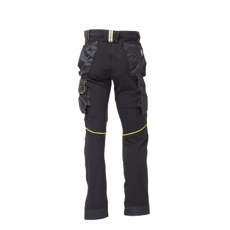 Pantalon de travail Atom Slim homme Noir – U-Power – vue 2