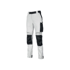 Pantalon de travail Atom Slim homme Blanc – U-Power
