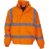 Blouson haute visibilité orange Yoko – Veste imperméable catégorie 3