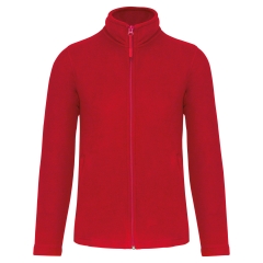Veste micropolaire zippée homme Rouge – WK. Designed To Work