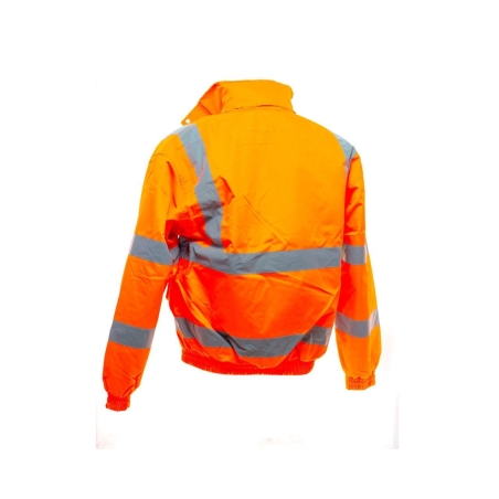 Blouson haute visibilité orange Yoko – Veste imperméable catégorie 3 – vue 2