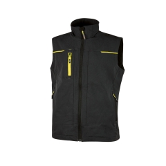 Gilet Saturn Homme Noir U-Power – Stretch & Déperlant
