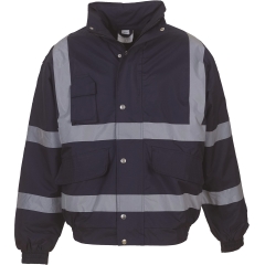 Blouson haute visibilité Marine Yoko – Coupe matelassée
