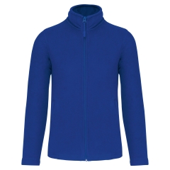 Veste micropolaire zippée homme Bleu Royal Blue – WK. Designed To Work