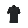 Polo Noir Unisexe Écoresponsable Poche Poitrine WK. Designed To Work