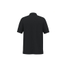 Polo Noir Unisexe Écoresponsable Poche Poitrine WK. Designed To Work – vue 2