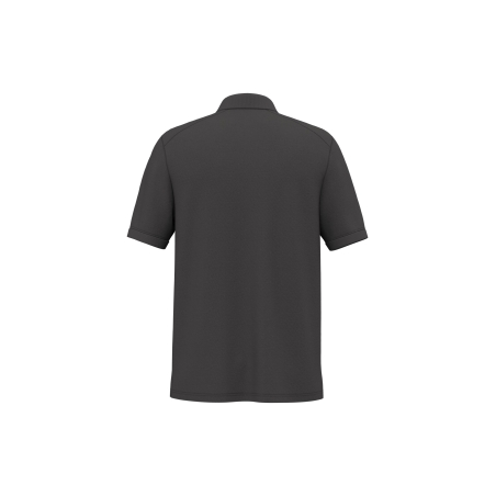 Polo unisexe écoresponsable poche poitrine Gris – WK. Designed To Work – vue 2