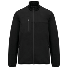 Veste polytricot recyclée multipoches homme Noir – WK. Designed To Work