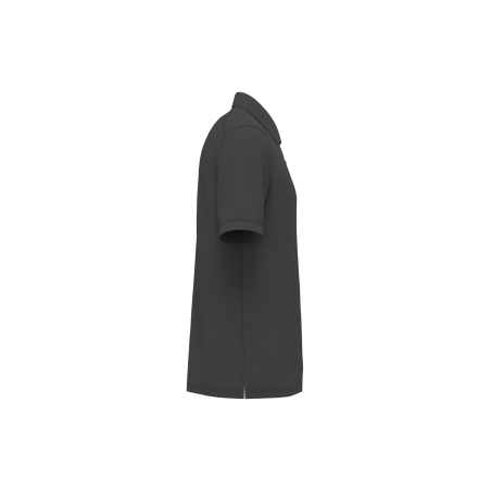 Polo unisexe écoresponsable poche poitrine Gris – WK. Designed To Work – vue 3