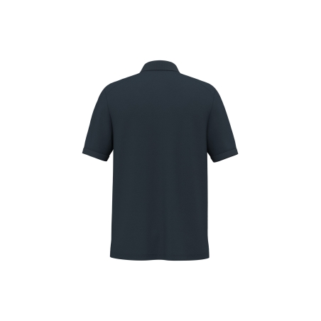 Polo unisexe écoresponsable poche poitrine Marine – WK. Designed To Work – vue 2