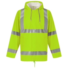 Veste de pluie Hi-Vis Soft Flex Jaune Haute Visibilité – Yoko