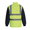 Veste matelassée haute visibilité manches détachables Yoko – Jaune – vue 2