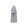 Polo unisexe gris écoresponsable poche WK. Designed To Work – vue 3