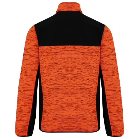 Veste softshell recyclée polytricot homme Orange WK. Designed To Work – vue 2