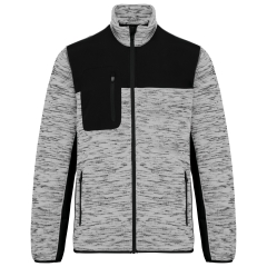 Veste de travail recyclée polytricot softshell Noir WK. Designed To Work