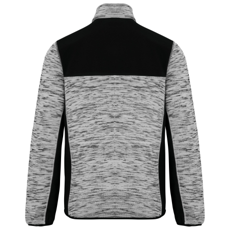 Veste de travail recyclée polytricot softshell Noir WK. Designed To Work – vue 2