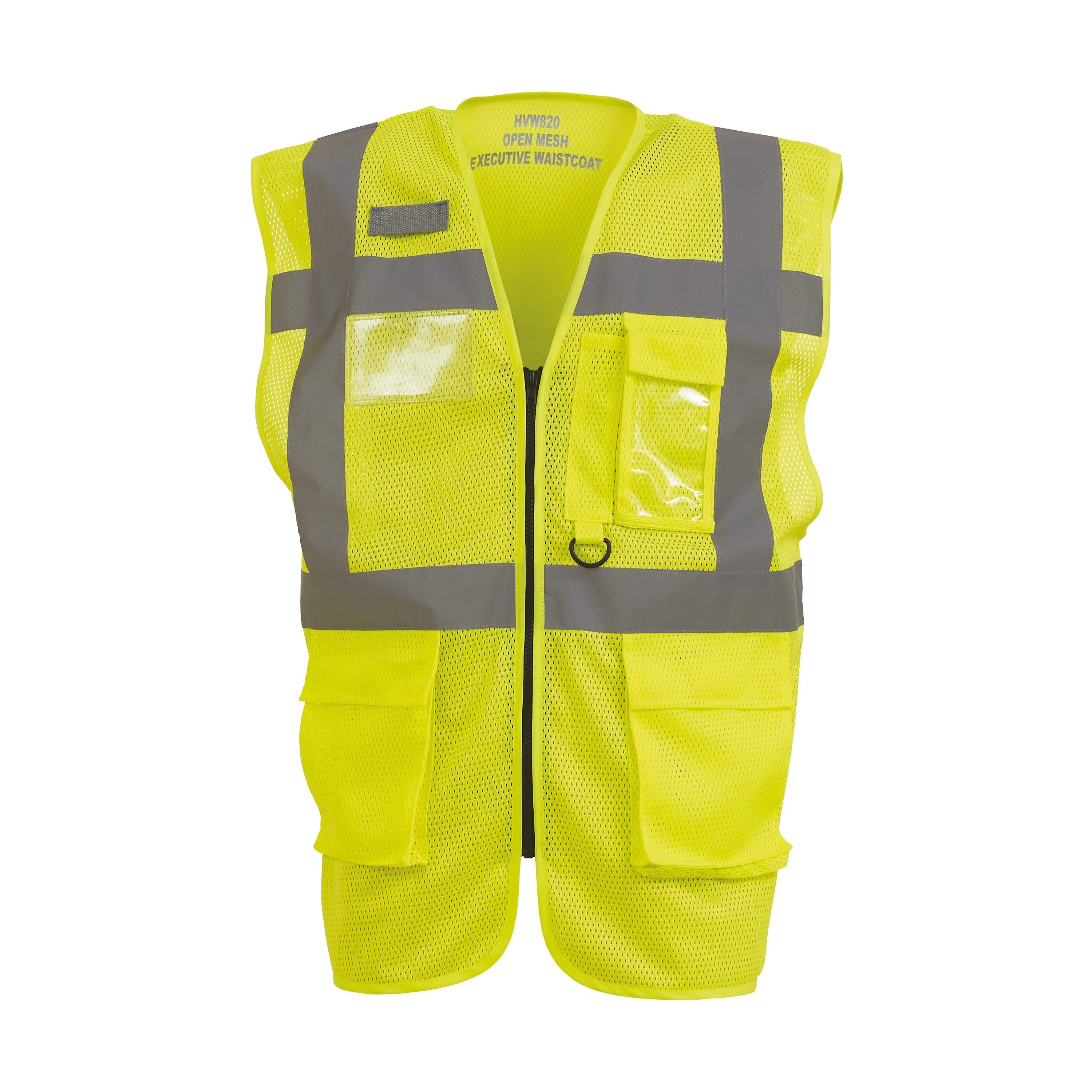 Gilet haute visibilité orange Yoko Management – Label Blouse