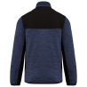 Veste polytricot recyclée Noir/Marine WK. Designed To Work – vue 2