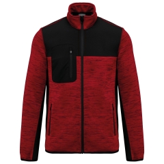 Veste softshell recyclée polytricot homme Noir – WK. Designed To Work